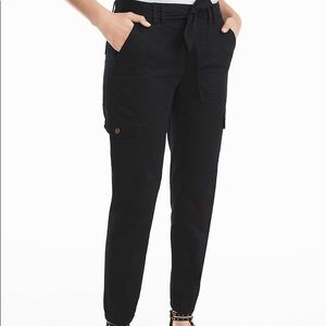 White House Black Market Black Jogger Pants